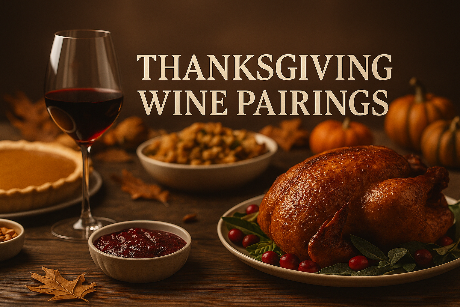 Thanksgiving wine guide hero image